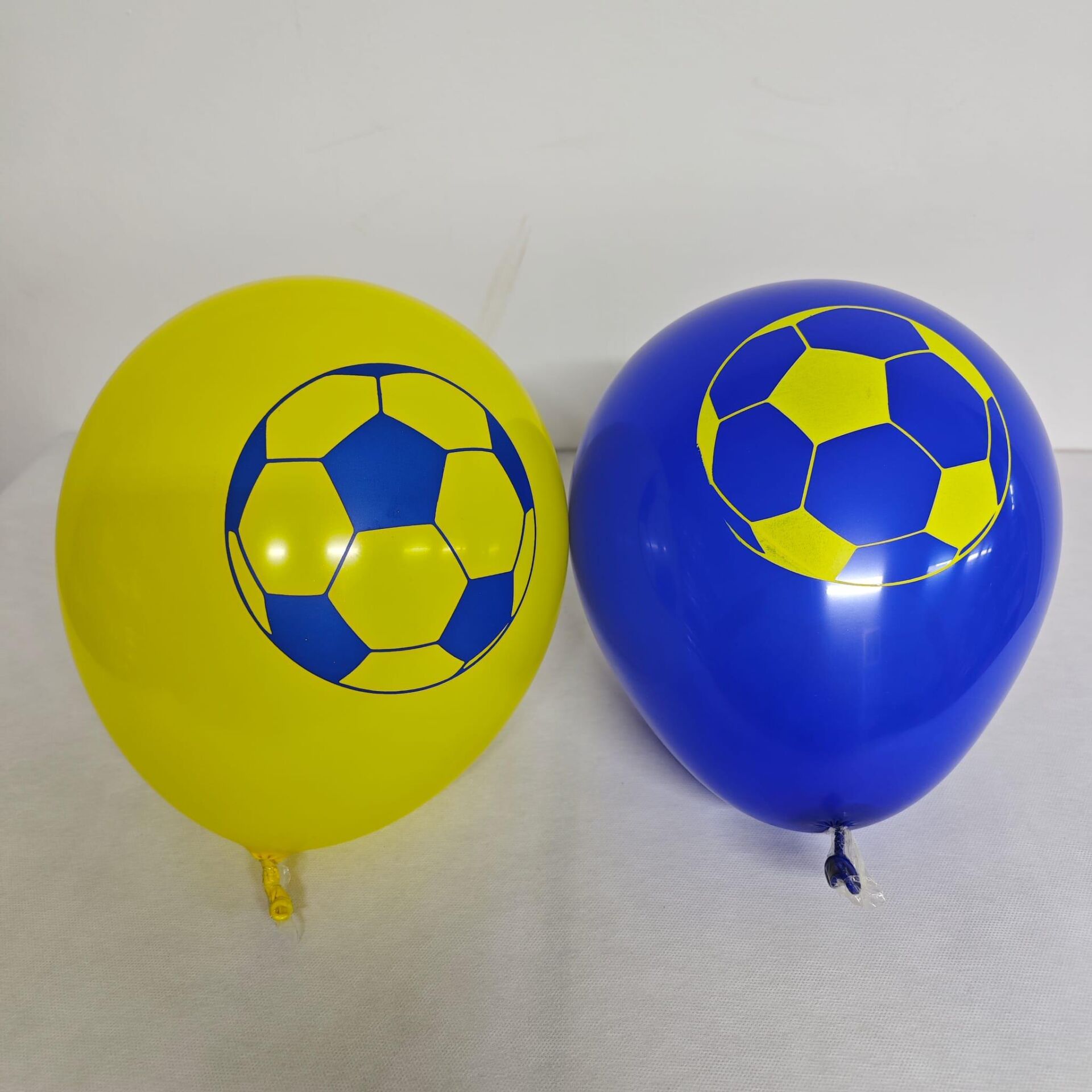 BALON BASKILI TARAFTAR SARI LACİVERT 50 Lİ