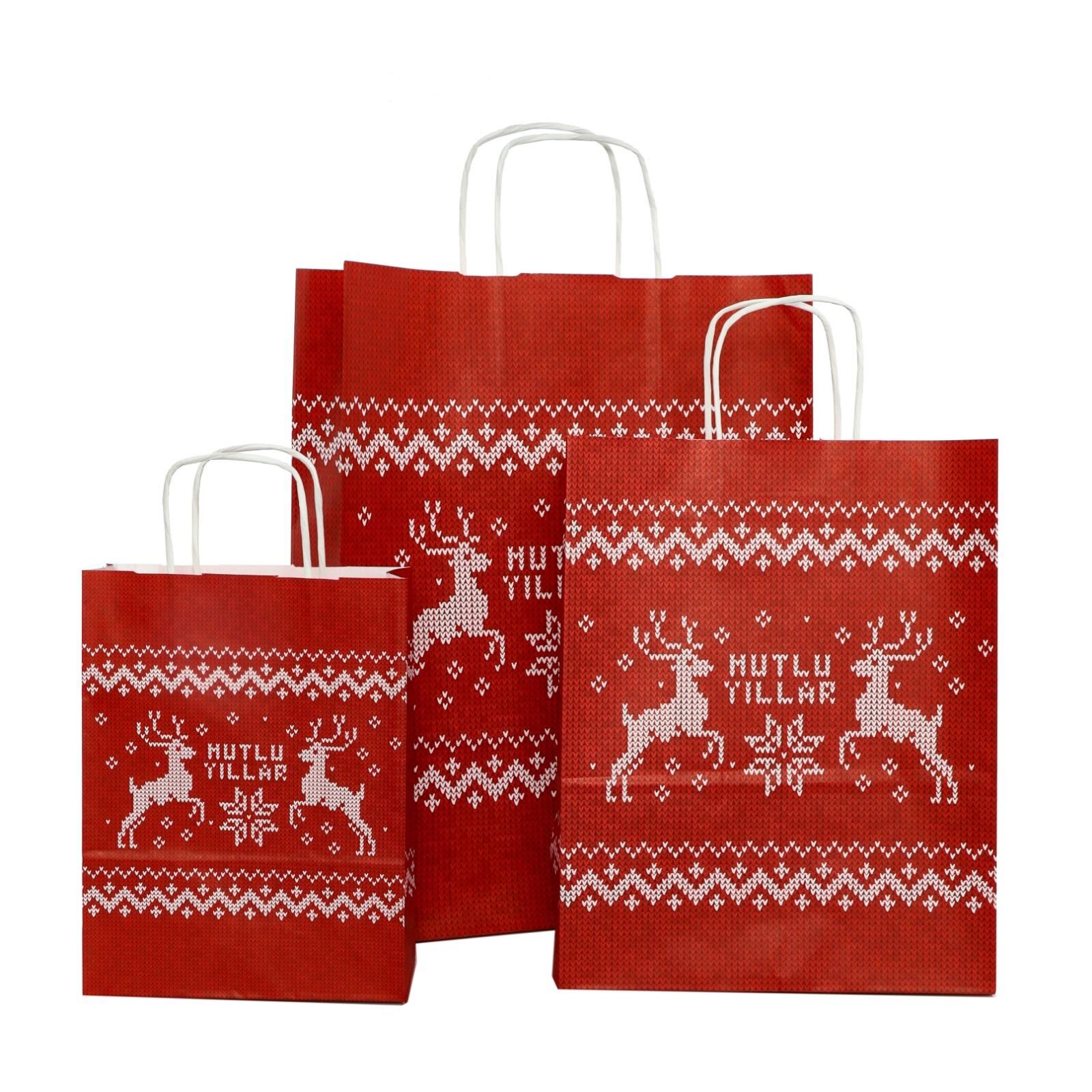 ÇANTA B.KRAFT BÜKÜM SAPLI GEYİKLİ  32*41cm 25 Lİ