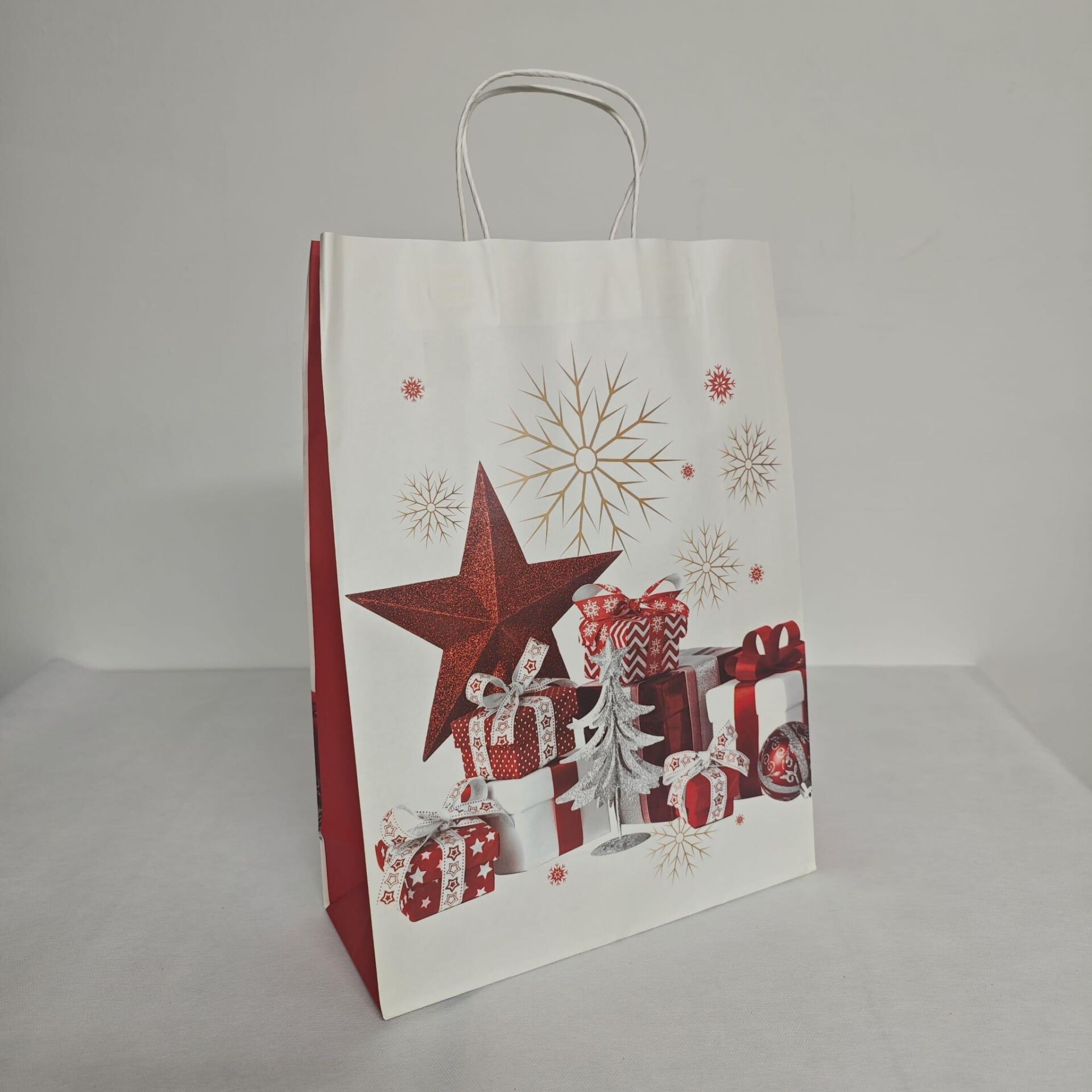 ÇANTA BÜKÜM SAPLI İTHAL B.KRAFT 31*42 YILDIZ 12 Lİ