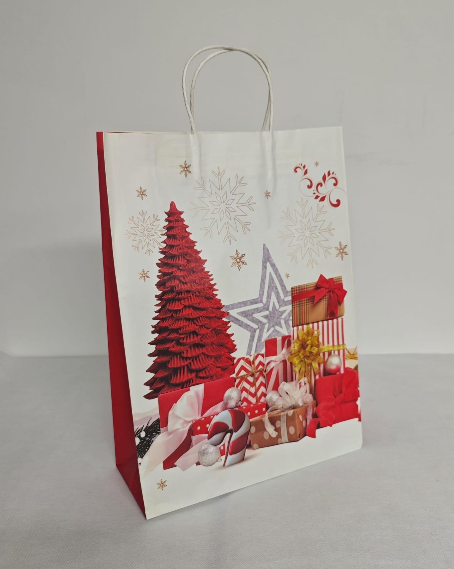 ÇANTA BÜKÜM SAPLI İTHAL B.KRAFT 31*42 AĞAÇLI 12 Lİ