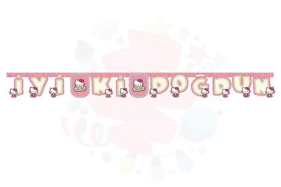 OYNAR KARTON İYİKİ DOĞDUN YAZI LİSANSLI HELLO KITY