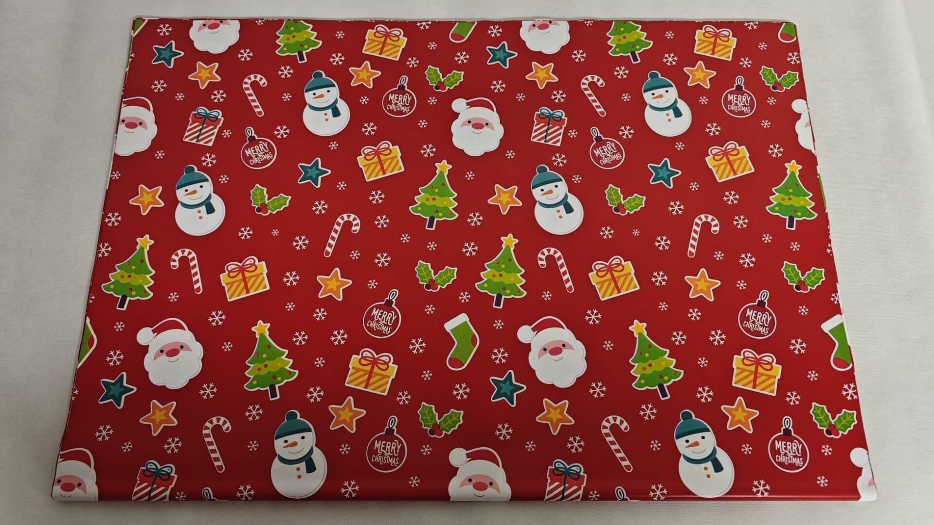 KUŞE KAĞIT 70*100 YILBAŞI BASKILI KIŞ TEMALI 50 Lİ