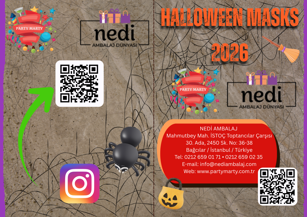 Türkiye’de Halloween Kutlamaları ve Toptan Halloween Ürünleri | Party Marty