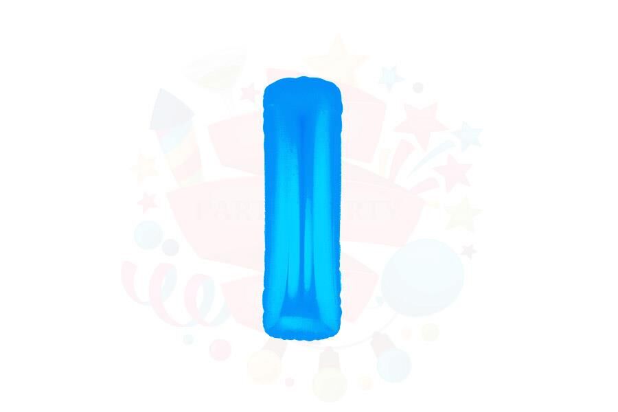 BALON FOLYO 14'' HARF MAVİ I