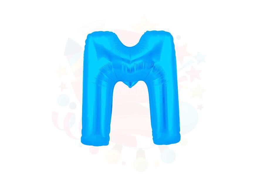 BALON FOLYO 14'' HARF MAVİ M