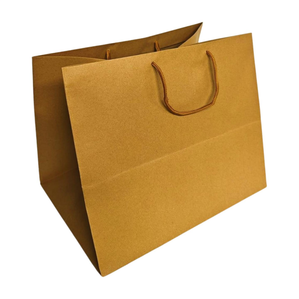 ÇANTA İTHAL KRAFT İP SAPLI  36*27*30 10 LU