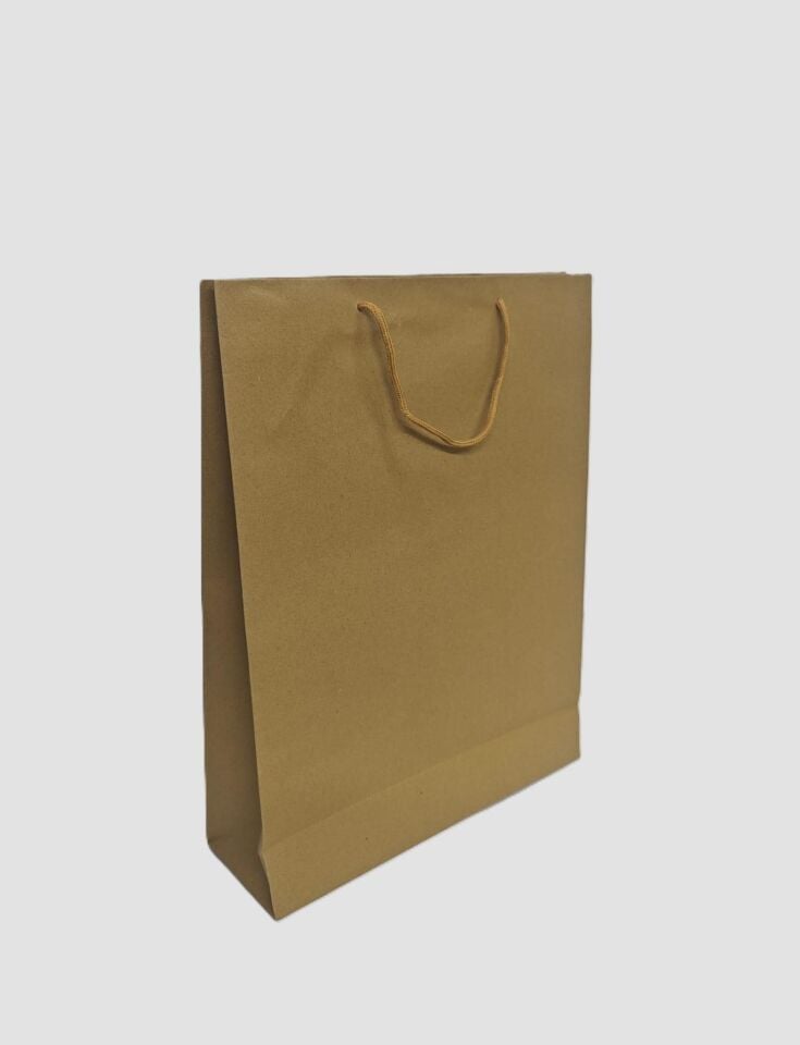 ÇANTA İTHAL KRAFT İP SAPLI  31,5*10*42 10 LU