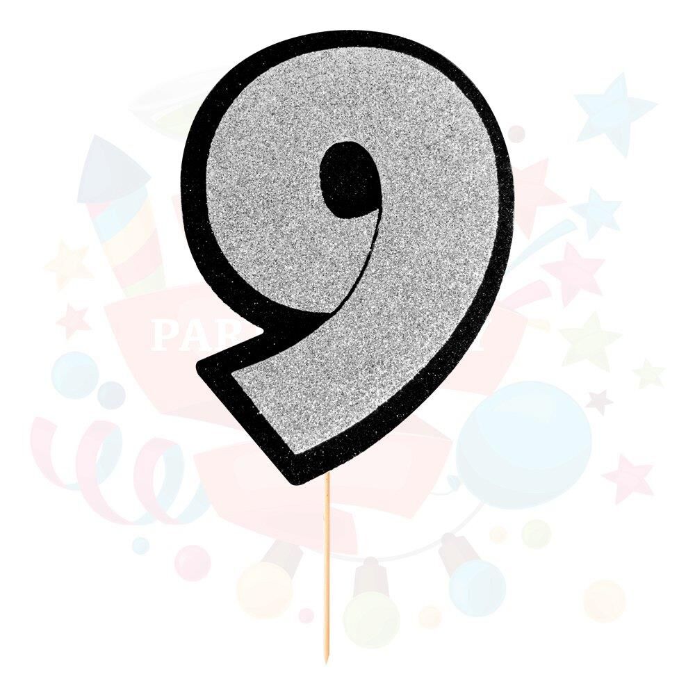 STRAFOR RAKAM 20CM GÜMÜŞ 9