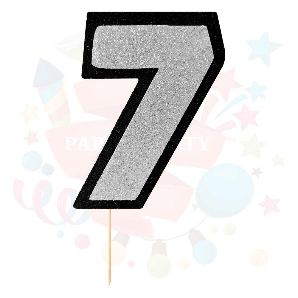 STRAFOR RAKAM 20CM GÜMÜŞ 7