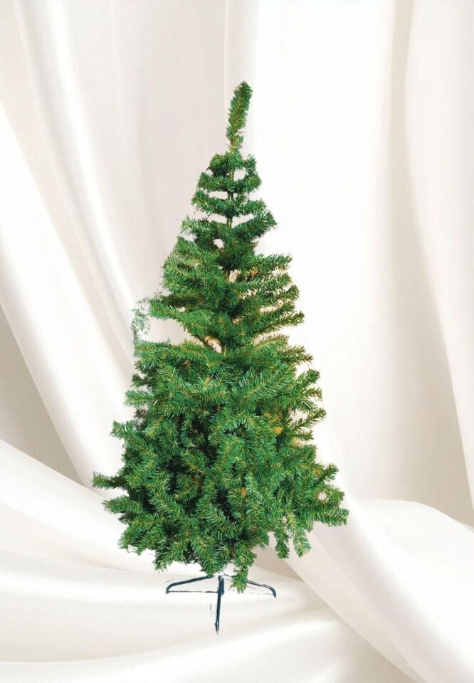 ÇAM AĞACI DEMİR AYAK LÜX 360 DAL 160 CM YEŞİL