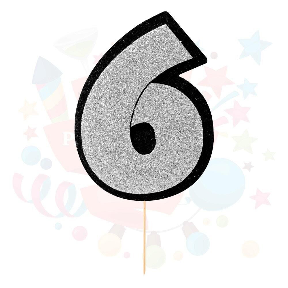 STRAFOR RAKAM 20CM GÜMÜŞ 6