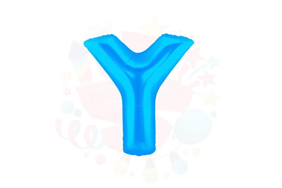 BALON FOLYO 14'' HARF MAVİ Y