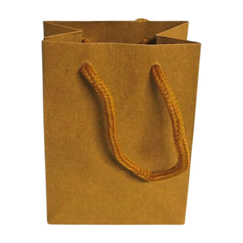 ÇANTA İTHAL KRAFT İP SAPLI  8*5*11 50 Lİ