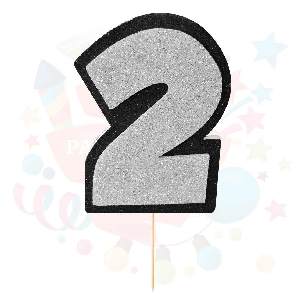 STRAFOR RAKAM 20CM GÜMÜŞ 2