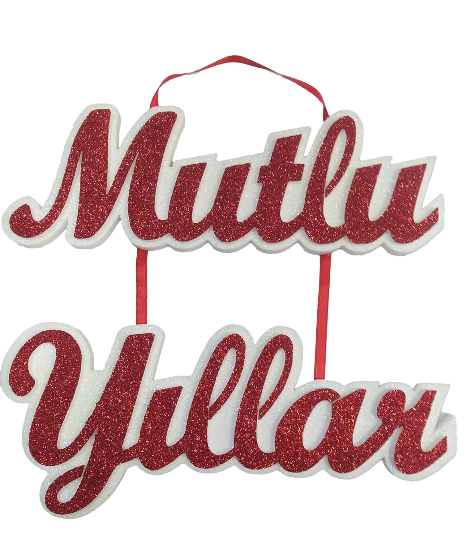 STRAFOR 2 PARÇA ASKILI MUTLU YILLAR