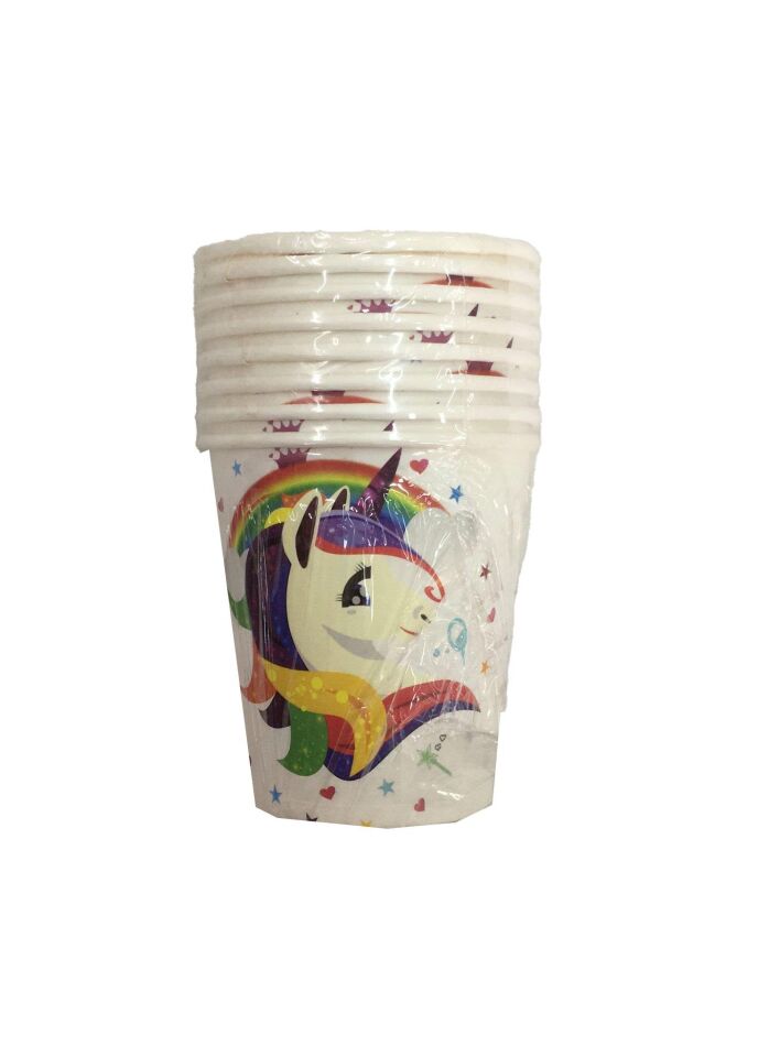 BARDAK KARTON UNICORN 8Lİ