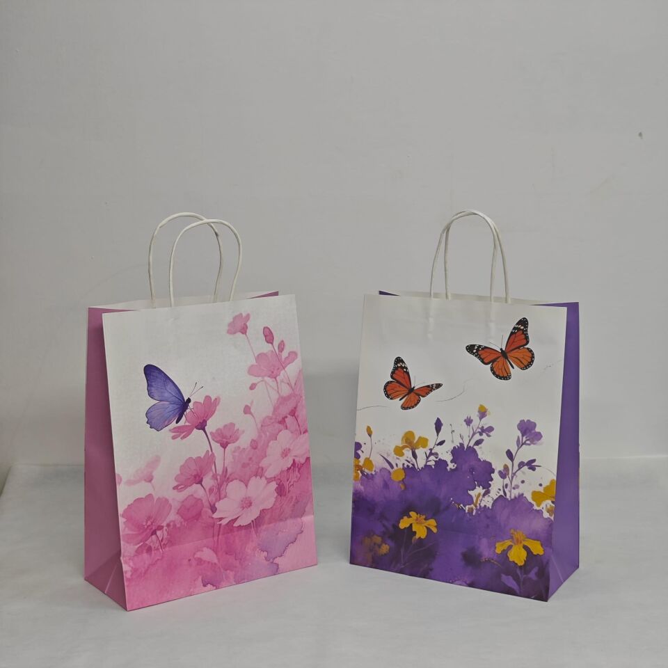 ÇANTA BÜKÜM SAPLI İTHAL 25*33*12 KELEBEKLİ 12 Lİ