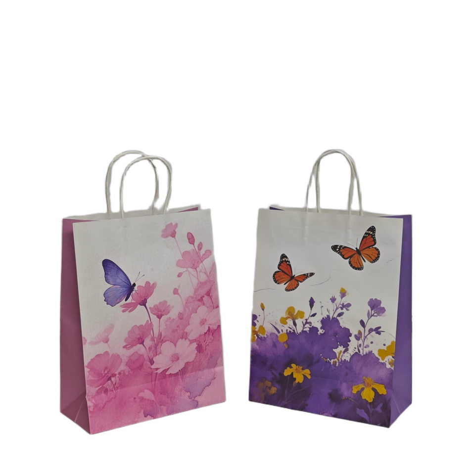 ÇANTA BÜKÜM SAPLI İTHAL 25*33*12 KELEBEKLİ 12 Lİ