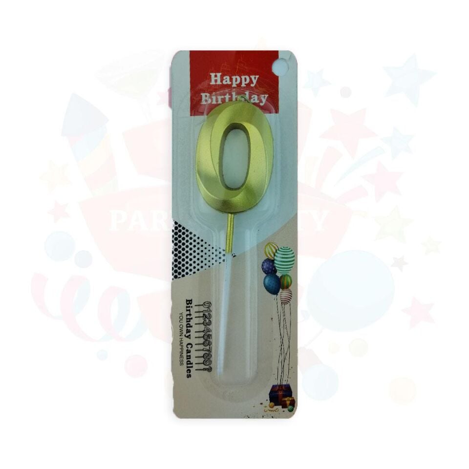 MUM RAKKAM ÇUBUKLU KÜÇÜK  ALTIN SERİ 0