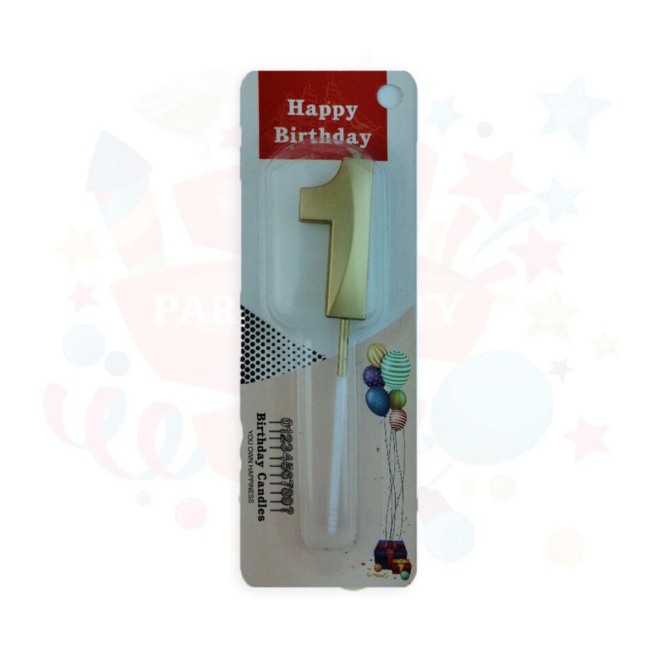 MUM RAKKAM ÇUBUKLU KÜÇÜK  ALTIN SERİ 1