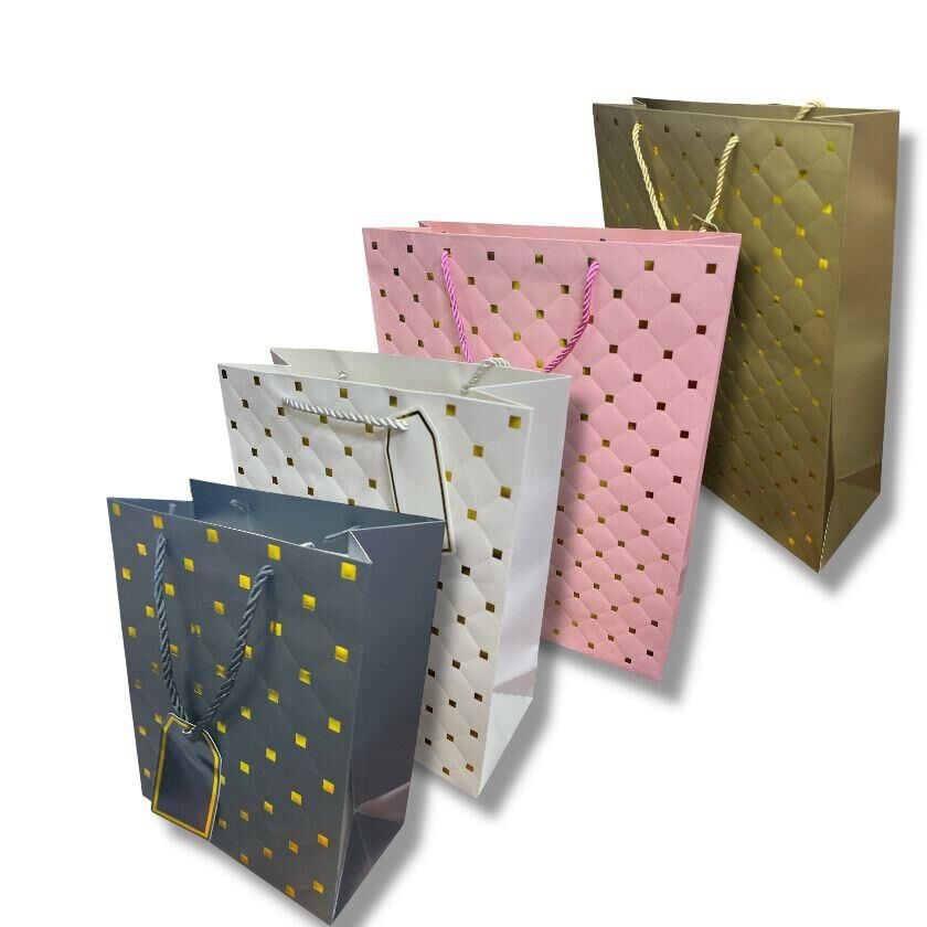 ÇANTA  İP SAPLI İTHAL LÜKS 18*23*10 12 Lİ