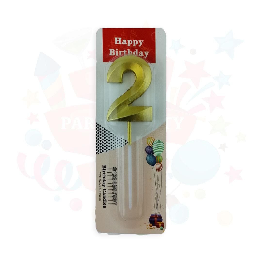 MUM RAKKAM ÇUBUKLU KÜÇÜK  ALTIN SERİ 2