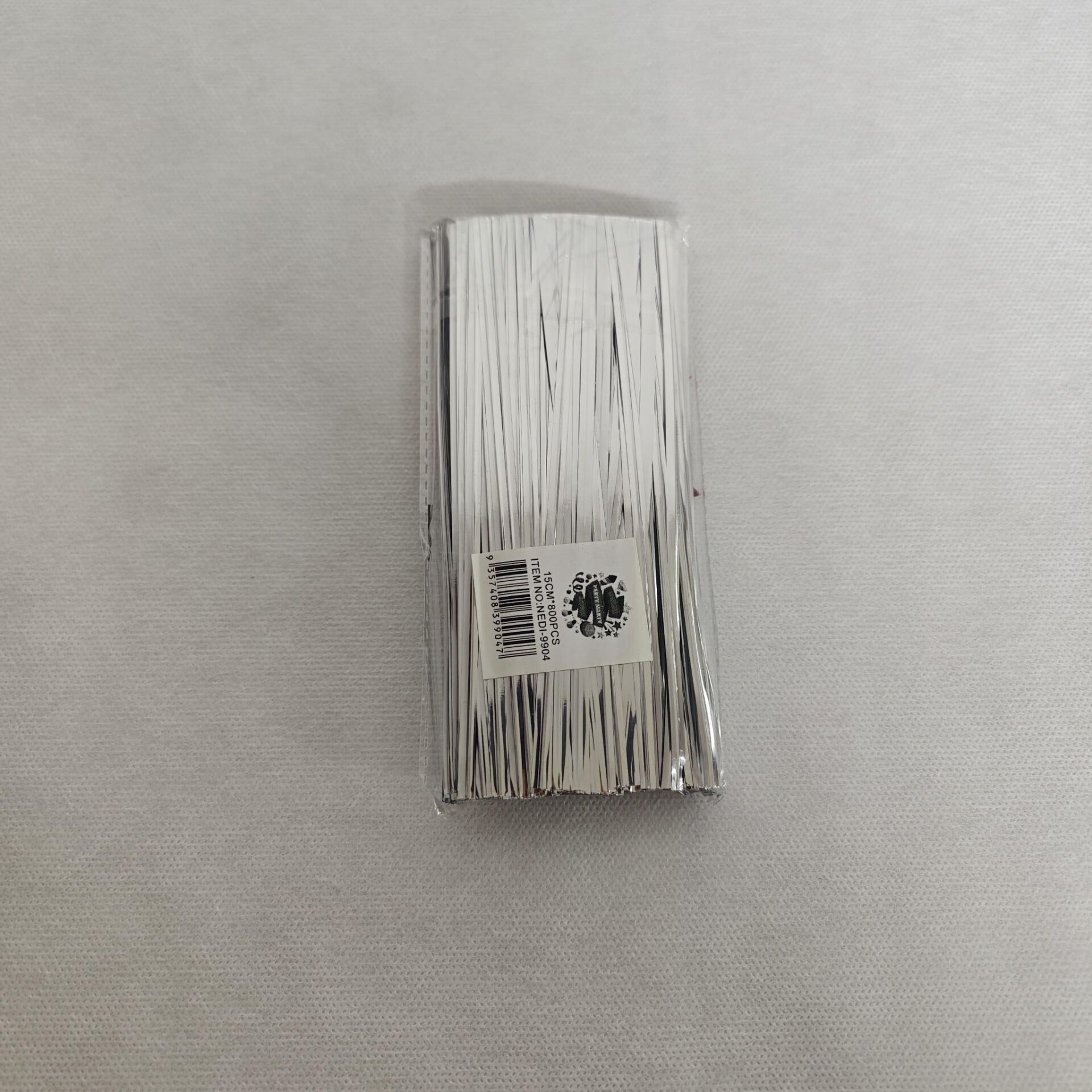 TEL KOPÇA 12 CM 800 PCS METAL GÜMÜŞ