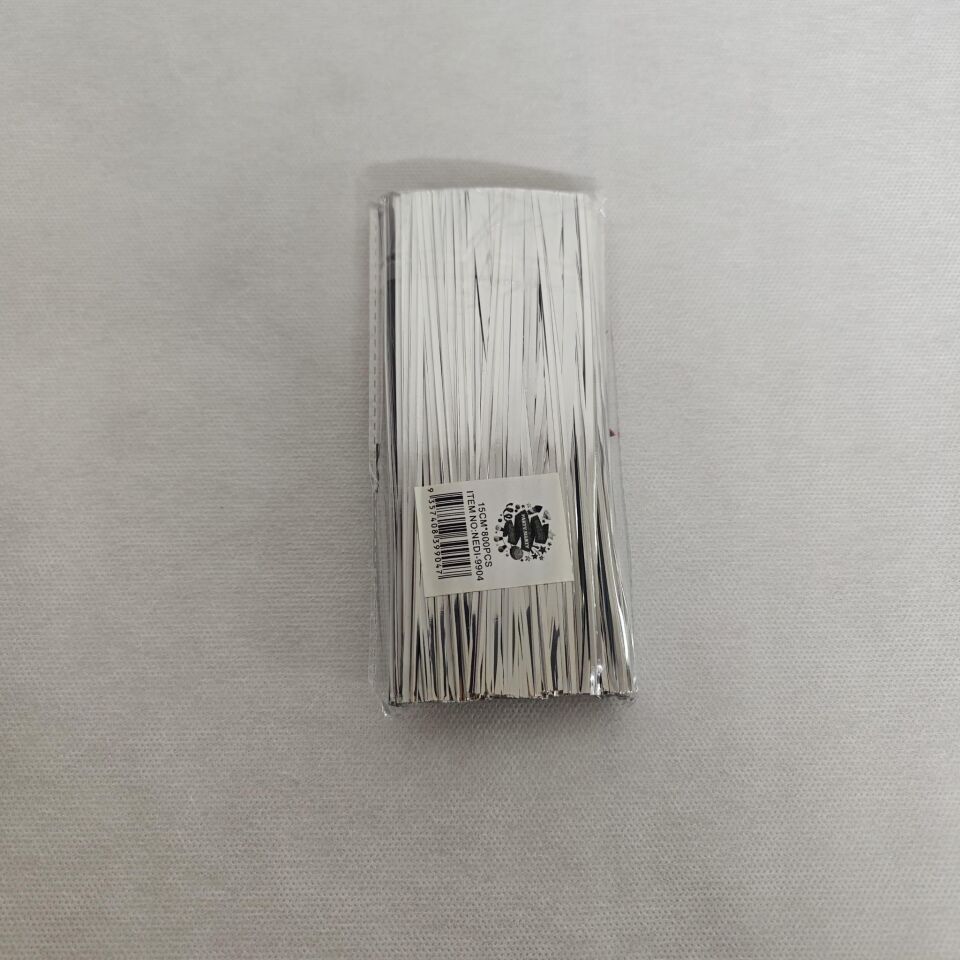 TEL KOPÇA 12 CM 800 PCS METAL GÜMÜŞ