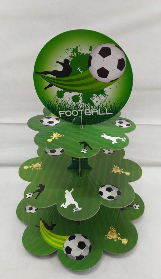 STAND CUPCAKE 3 KATLI BASKILI FUTBOL