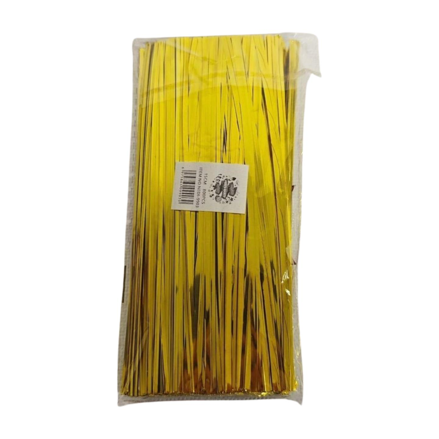 TEL KOPÇA 12 CM 800 PCS METAL ALTIN