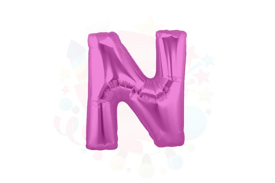 BALON FOLYO 14'' HARF PEMBE N