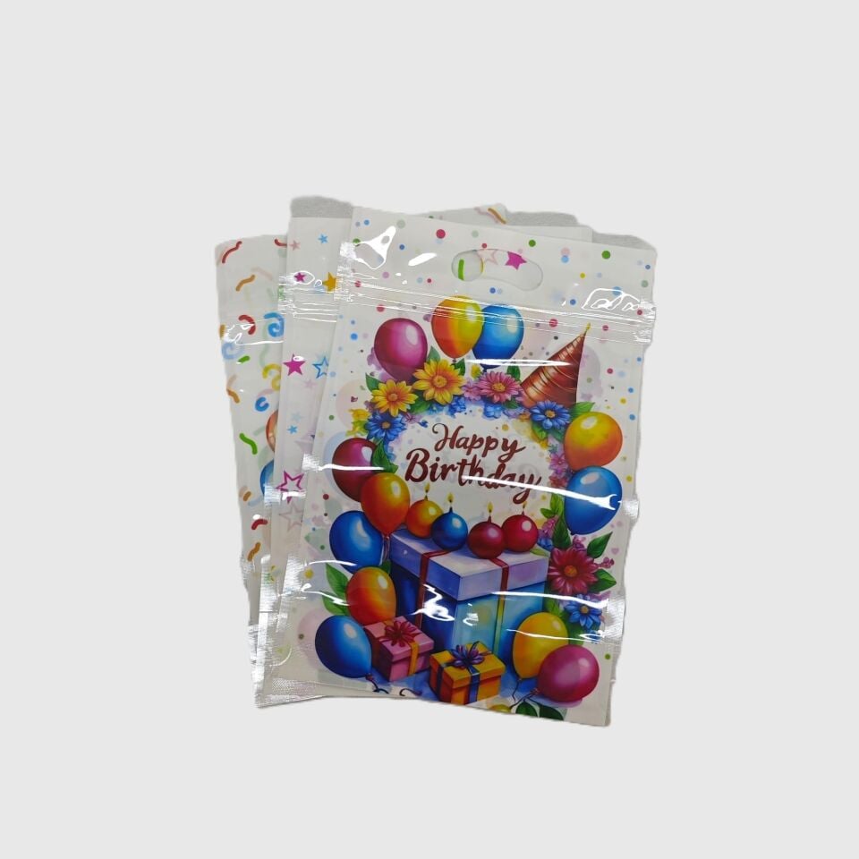 POŞET EL GEÇMELİ OTURAKLI D.GÜNÜ DESENLİ15,5*22 CM