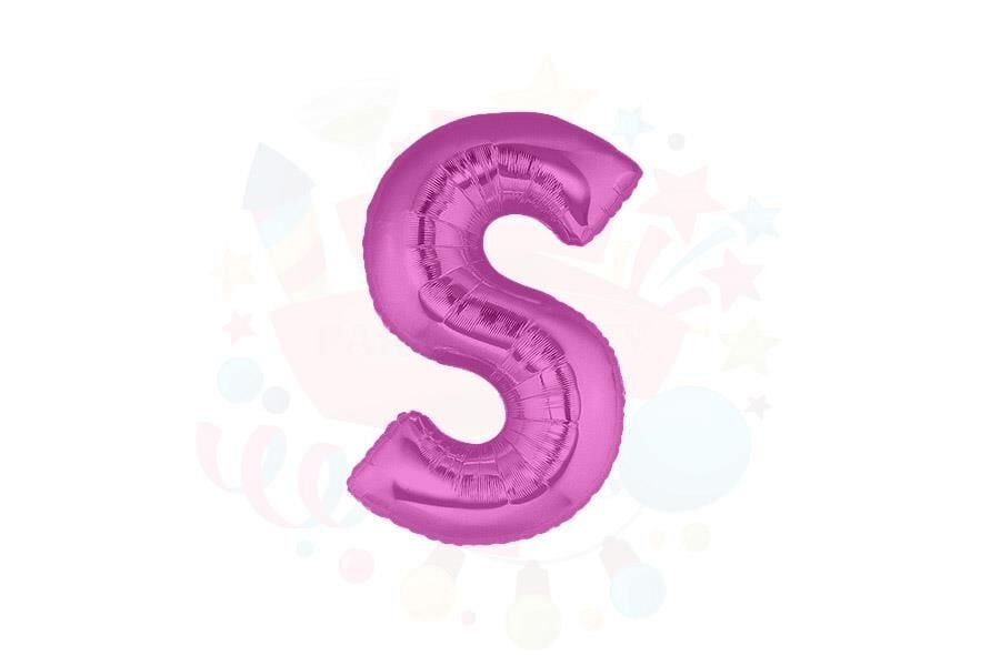 BALON FOLYO 14'' HARF PEMBE S