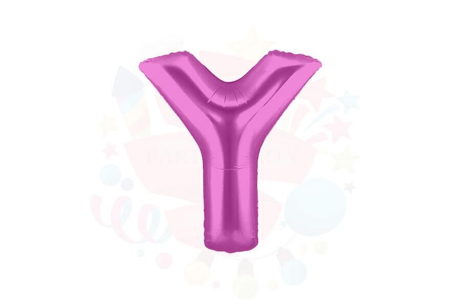 BALON FOLYO 14'' HARF PEMBE Y