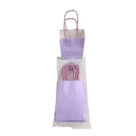 ÇANTA B.KRAFT BÜKÜM SAPLI A.MOR 12*15 CM 12 Lİ