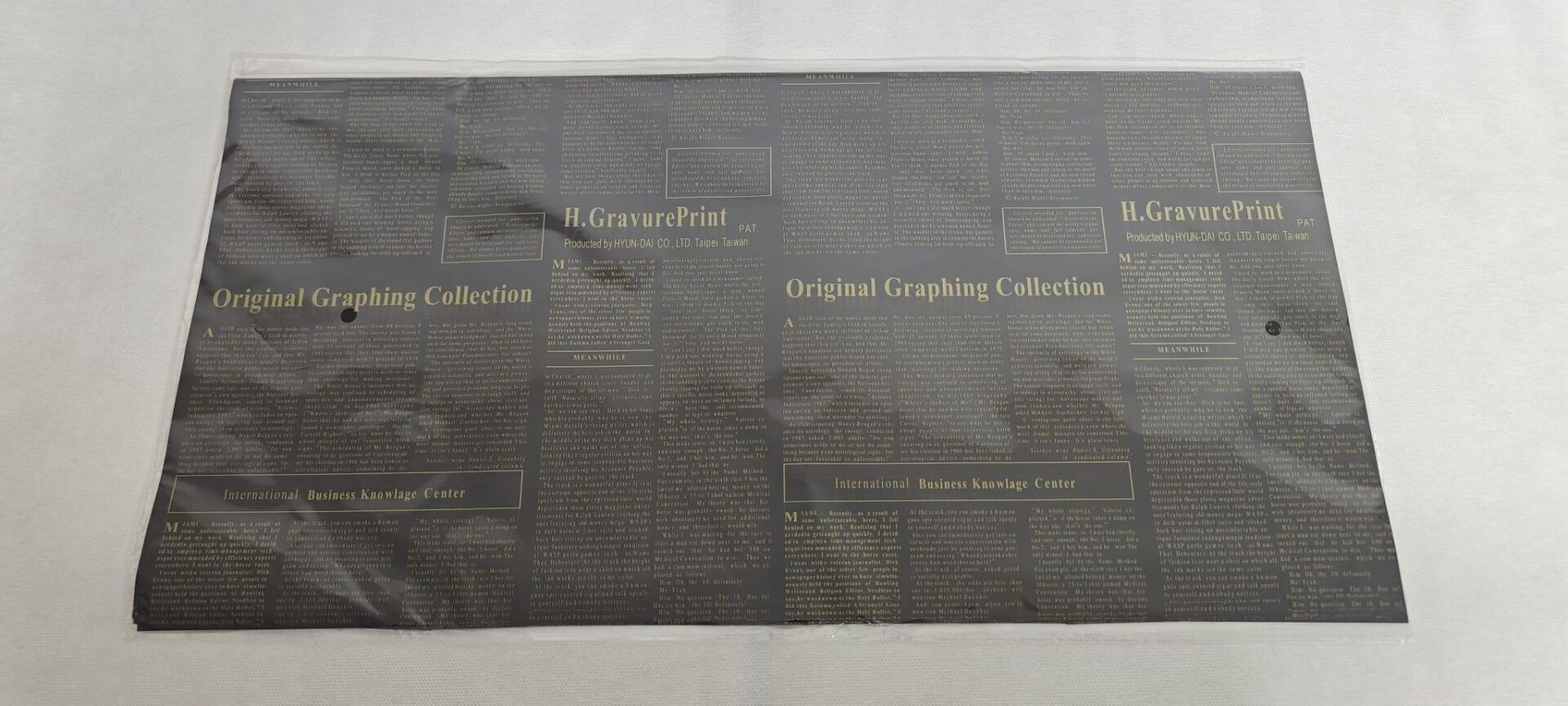 BUKETLİK PP  GAZETE BASKILI  58*58 20Lİ