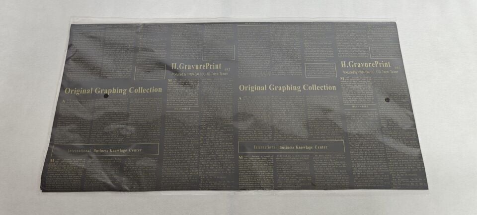 BUKETLİK PP  GAZETE BASKILI  58*58 20Lİ