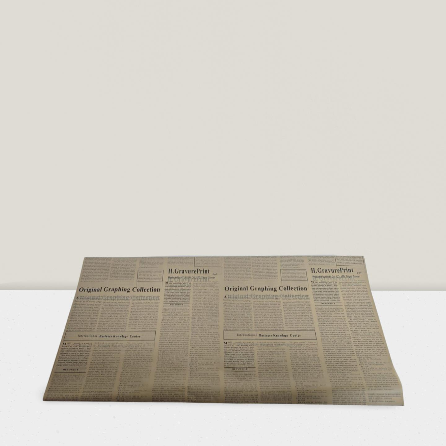 BUKETLİK PP  GAZETE BASKILI  58*58 20Lİ