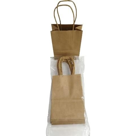ÇANTA B.KRAFT BÜKÜM SAPLI KRAFT 12*15 CM 12 Lİ