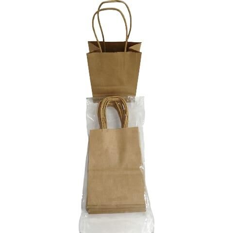 ÇANTA B.KRAFT BÜKÜM SAPLI KRAFT 12*15 CM 12 Lİ