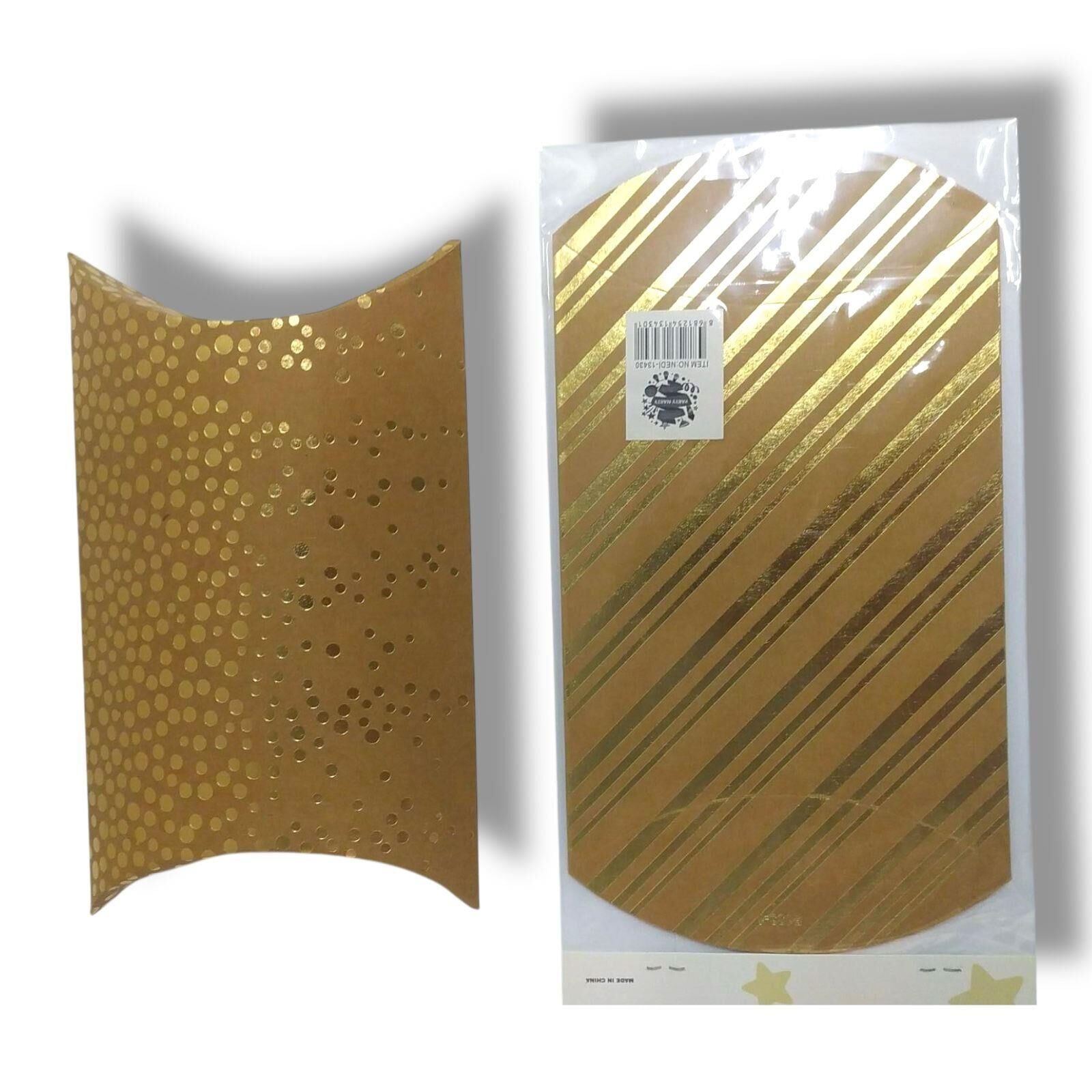 ÇANTA KRAFT KATLAMALI MUHTELİFDESEN 15*13,5 CM 2Lİ