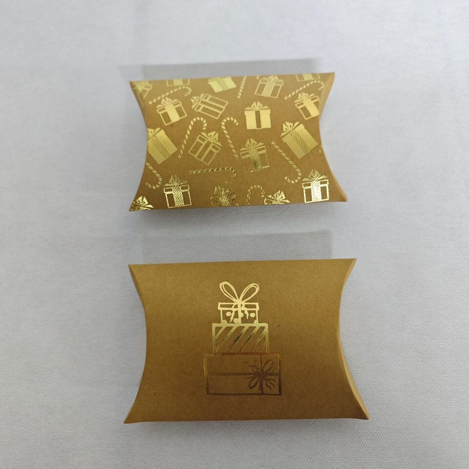 ÇANTA KRAFT KATLAMALI MUHTELİFDESEN 10*11 CM 2 Lİ