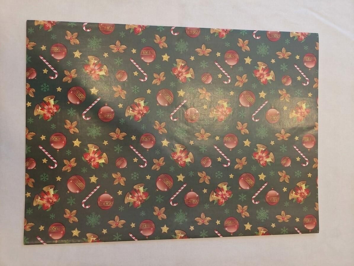 KUŞE KAĞIT YILBAŞI BASKILI ÇAN VE TOPLU 70*100 50 Lİ