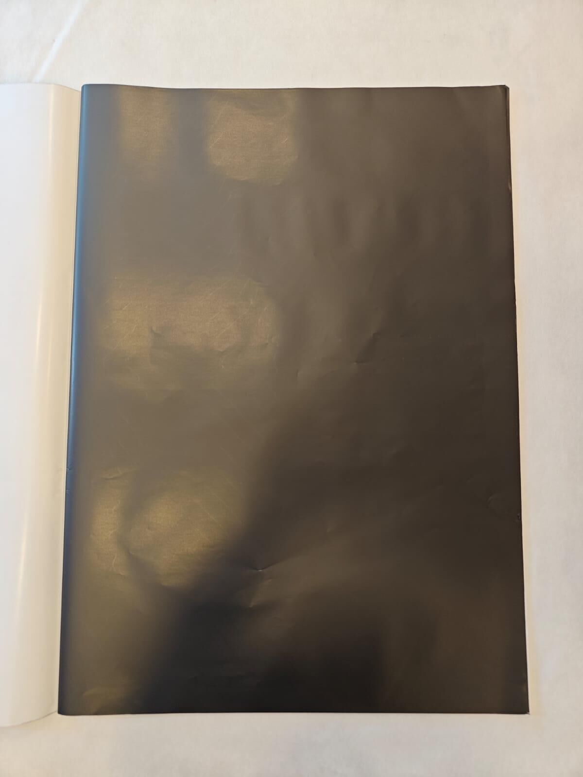 KUŞE KAĞIT DÜZ SİYAH 50'Lİ 70*100