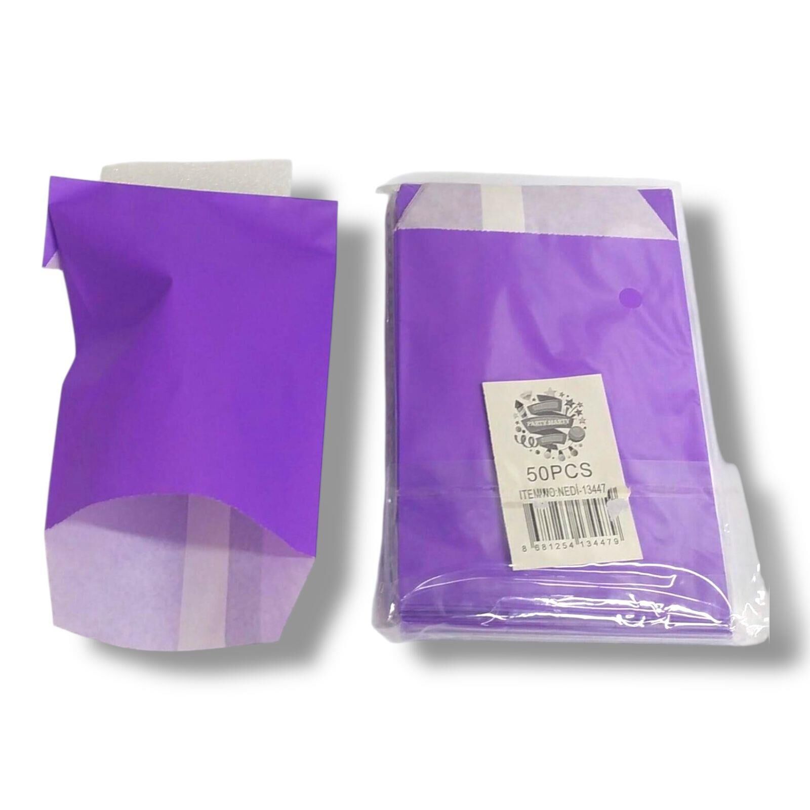 İTHAL ZARF POŞET 10*15 MOR 50 LI