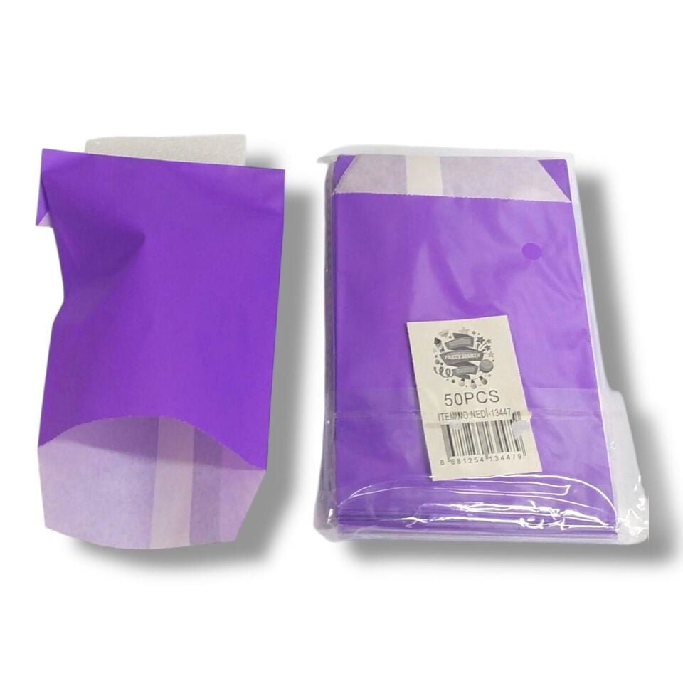 İTHAL ZARF POŞET 10*15 MOR 50 LI