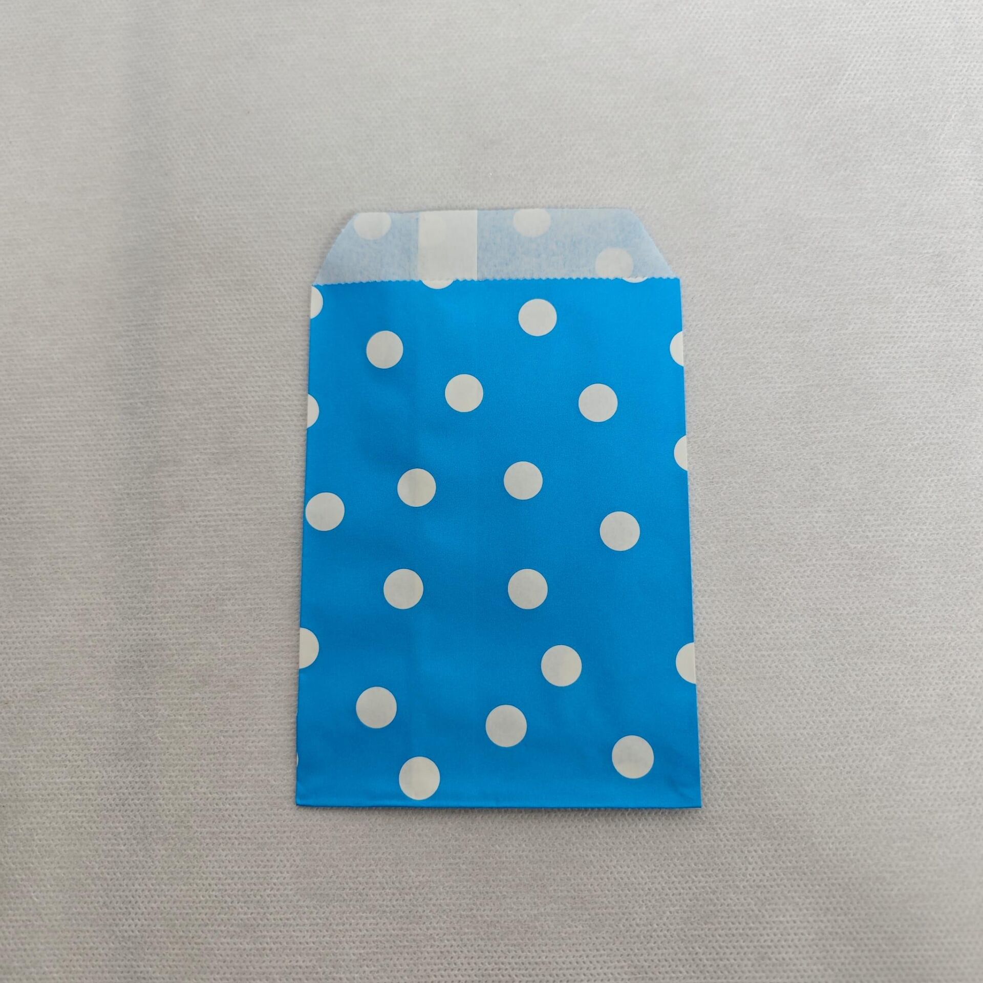 İTHAL ZARF POŞET 10*15 MAVİ PUANLI 50 LI