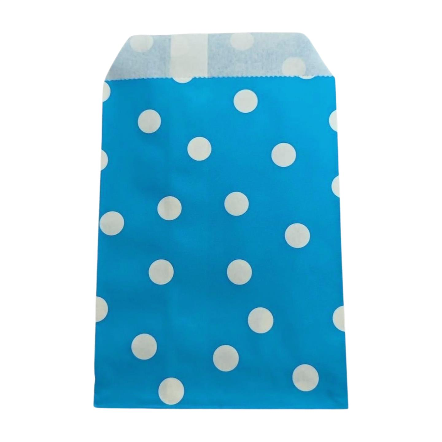 İTHAL ZARF POŞET 10*15 MAVİ PUANLI 50 LI