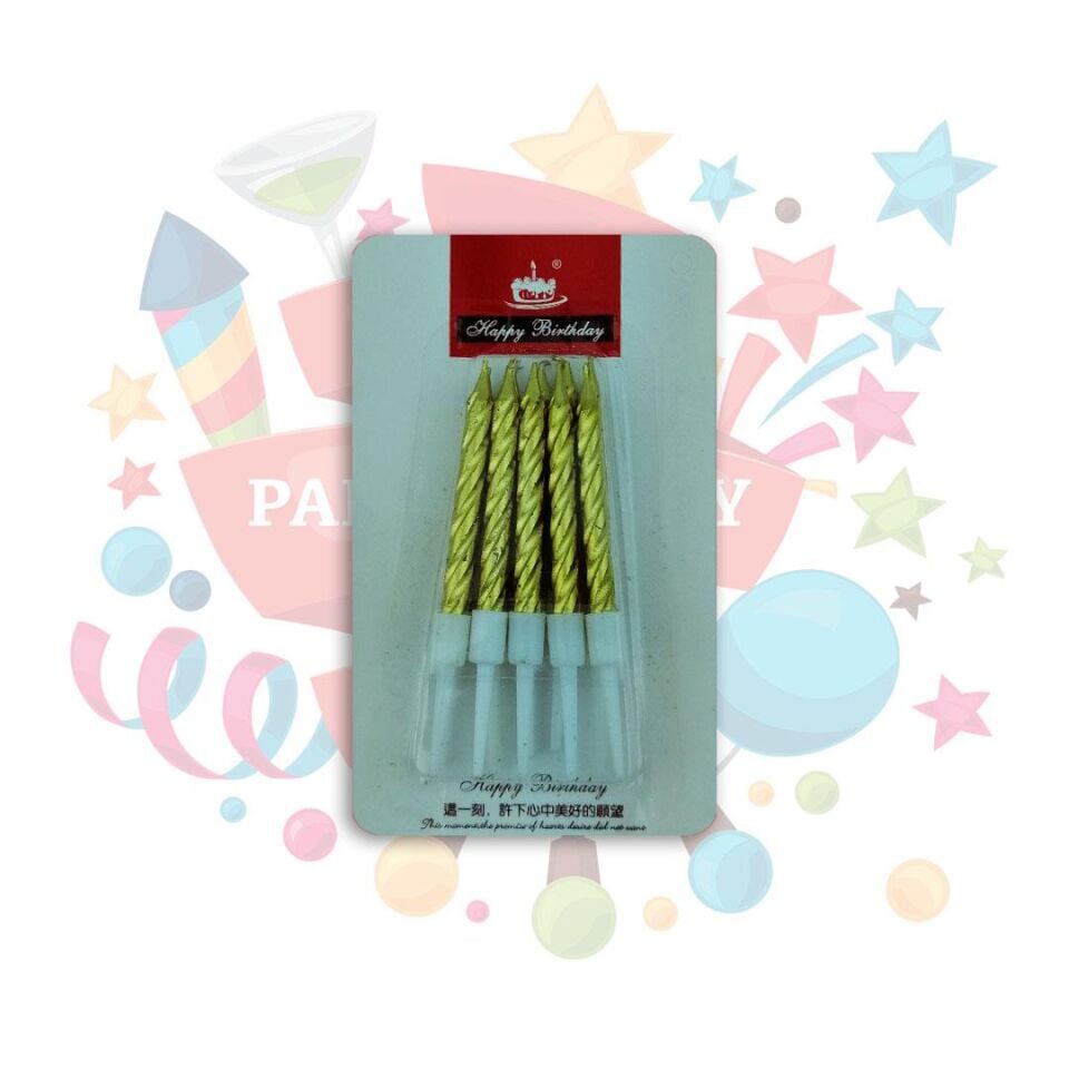 MUM BURGULU 8 CM 10 LU PK ALTIN