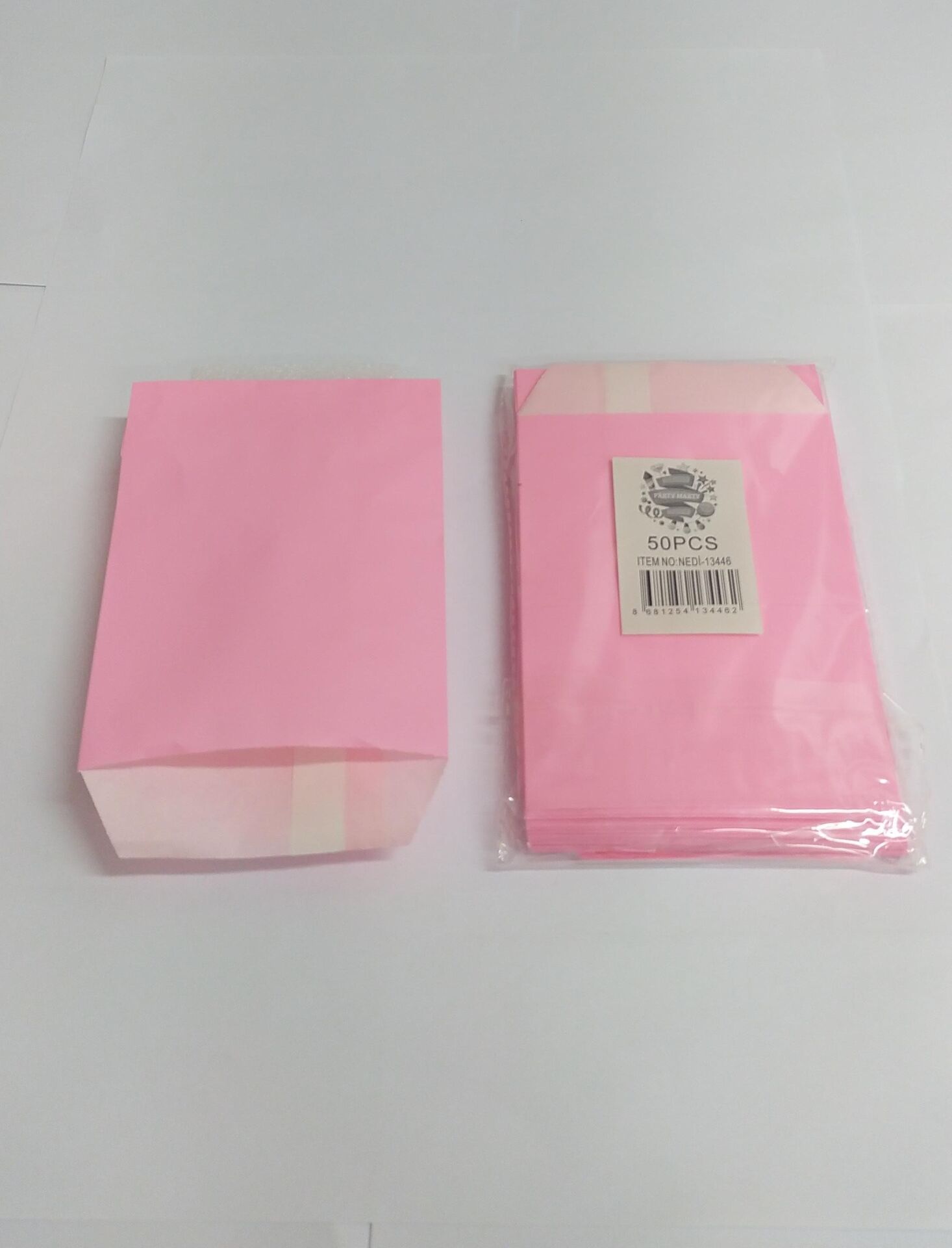 İTHAL ZARF POŞET 10*15 PEMBE 50 LI